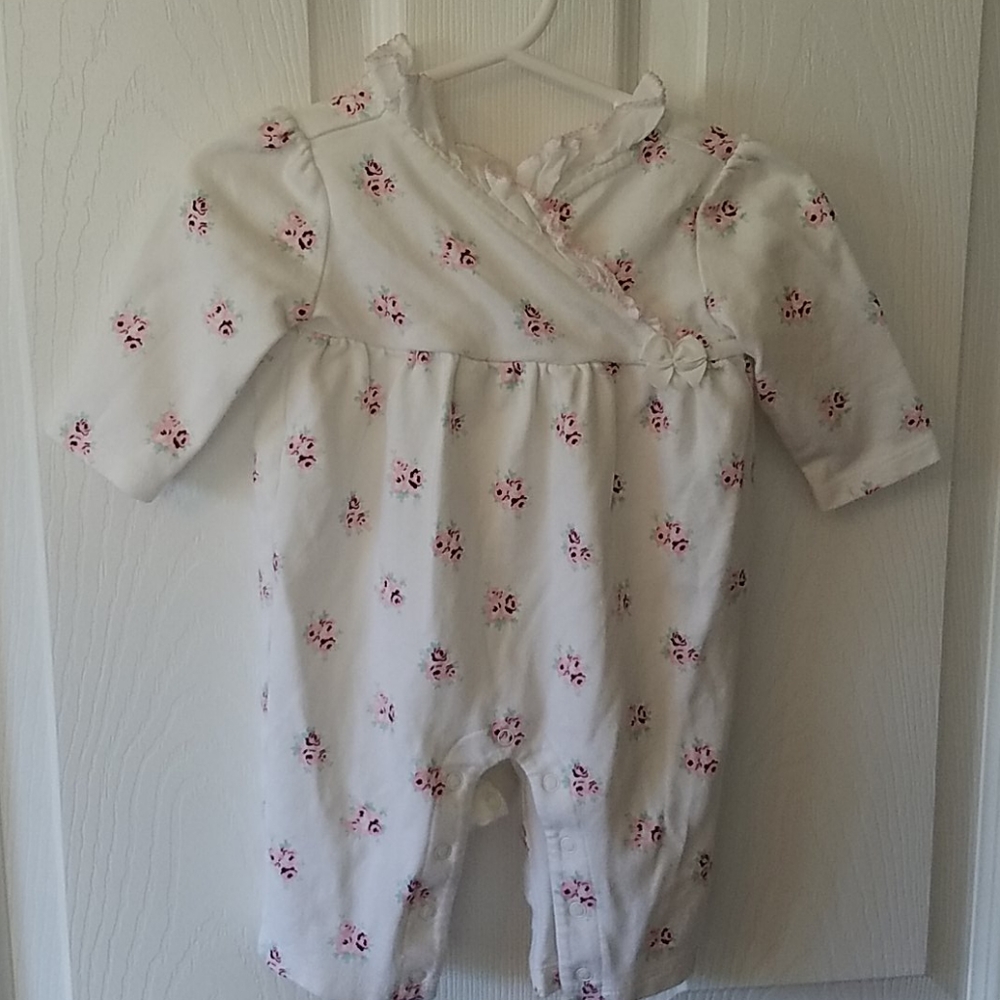Janie and Jack 0 to 3 months layette romper